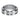 Triton Gents 8mm Tungsten Carbide with Silver Inlay Comfort Fit Band 11-2326SC-G.00