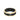Triton Gents 8mm Black Tungsten Carbide Yellow Link Edge 11-5252YBC8-G.00