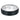 Triton Gents 7mm Domed Black Titanium and Sterling Silver Tread Texture Comfort Fit Band 11-5642BV-G.00