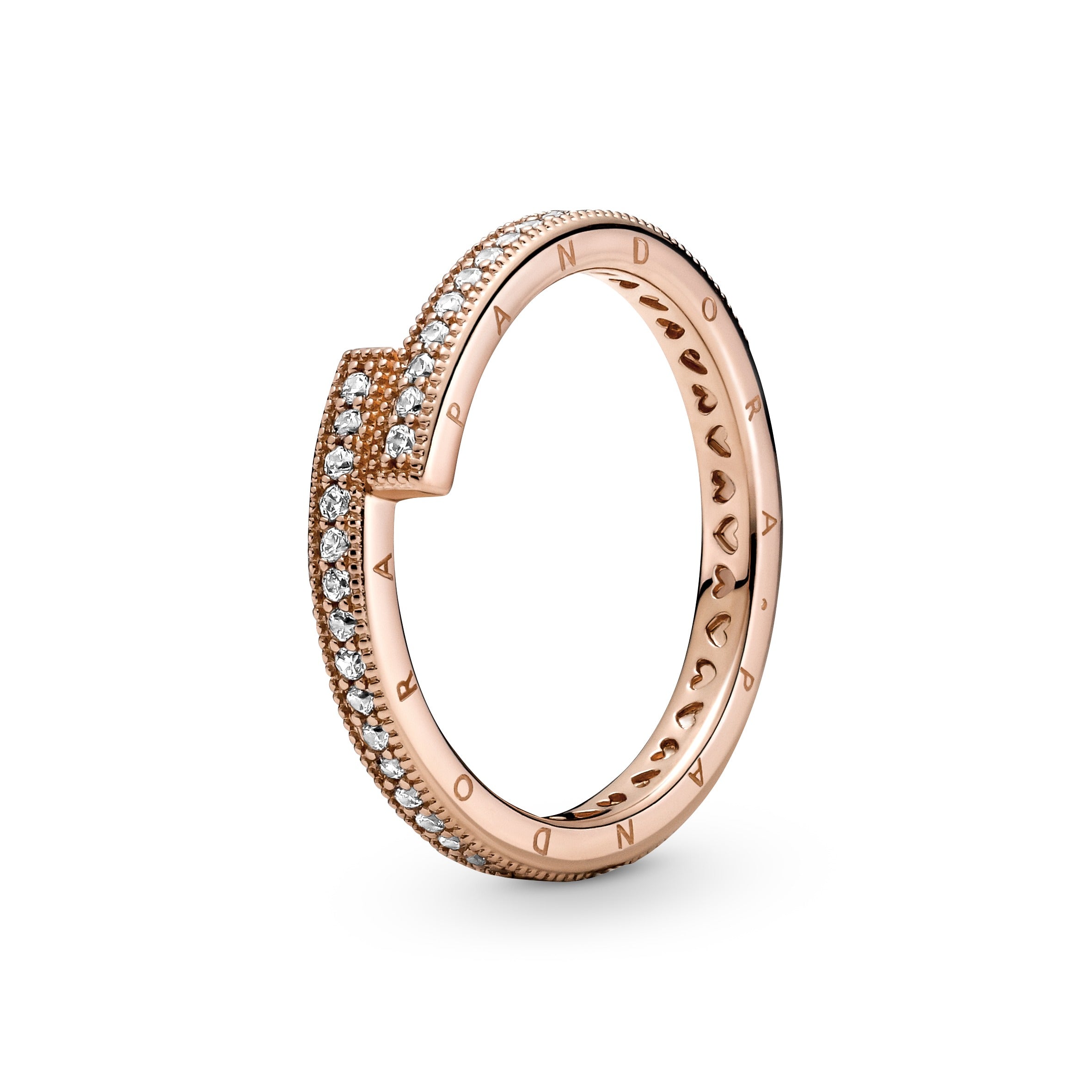 Pandora Sparkling Overlapping Ring 189491C01 – Hannoush Jewelers