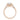 Simply Tacori 18K Rose Gold Diamond Semi Mount 2659PR65PK