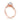 Simply Tacori 18K Rose Gold Diamond Semi Mount Engagement Ring 2659OV8X6PK