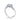 Simply Tacori 18K White Gold Diamond Engagement Ring 0.11ctw 2654EC75X55W