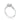 Simply Tacori 18K White Gold Diamond Engagement Ring 2655EC65X45W