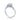 Simply Tacori 18K White Gold Diamond Semi Mount 2658PR6W