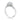 Simply Tacori Platinum Diamond Semi Mount 2658RD7