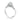 Simply Tacori Platinum Diamond Semi Mount 2659OV8X6