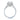 Tacori 18K White Gold Dantela Diamond Engagement Ring 0.61ctw 2646-35RDC
