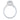 Tacori 18K White Gold Dantela Diamond Engagement Ring 0.53ctw 2646-3RDR75W