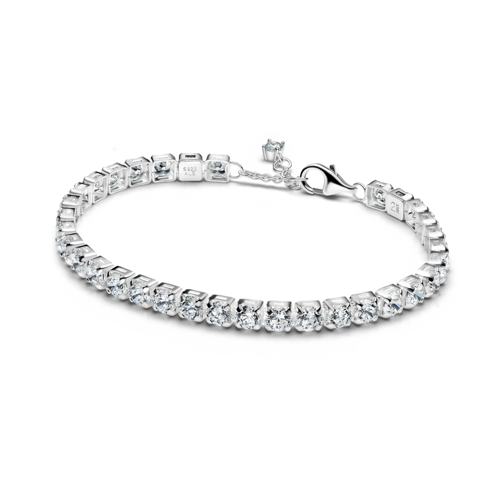 Pandora Sparkling Bold Tennis Bracelet 593539C01 – Hannoush