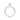 14K White Gold Round 0.58 Carat Diamond Tiffany Style Engagement Ring