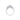 14K White Gold Round Three Stone Diamond Engagement Ring 1.00 Carat Center Diamond