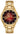 Citizen Eco-Drive Mouse of the year watch with red face and gold-tone Mickey Mouse head and diamond accents.