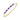 Gabriel & Co. - BG4448-62M45AM - 14K White-Yellow Gold Bujukan Bead Cuff Bracelet with Amethyst and Diamond Stations