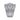 Gabriel & Co. - LR51898SVJWS - 925 Sterling Silver White Sapphire Wide Bujukan Ring