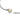 Domed Golden Heart Clasp 3