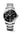 Longines 41mm stainless steel, black bezel, dial, silvered polished hands, automatic watch
