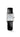 Longines rectangular 21.5x29mm stainless steel watch, silver dial with blue hands