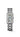 Longines rectangular 20.8 x 32 mm stainless steel watch, silver dial, painted Roman numerals, with blue steel hands