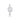 14k white gold Princess Cut Halo Lab Grown Diamond Engagement Ring