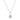 0.35CTW DIAMOND CLUSTER PENDANT WITH 18" ADJUSTABLE CHAIN