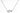 14K White Gold Heart Shaped Diamond Cluster Pendant Necklace