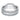 Triton Ladies 9mm White Tungsten Carbide Comfort Fit Band 11-4655HC-L.00