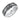 Triton Ladies 8mm Sterling Silver Woven Milgrain Comfort Fit Band with Black Oxidation 11-4926SV-L.00