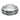 Triton Ladies 8mm Sterling Silver Woven Milgrain Comfort Fit Band with Black Oxidation 11-4926SV-L.00
