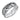 Triton Gents 9mm Sterling Silver Organic Wrap Comfort Fit Band 11-4932SV-G.00