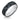 Triton Ladies 7mm Black Titanium and Sterling Silver Comfort Fit Band 11-5645BV-L.00