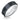 Triton Ladies 7mm Concave Black Titanium and Sterling Silver Comfort Fit Band 11-5649BV-L.00