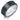 Triton Ladies 9mm Concave Black Titanium and Sterling Silver Comfort Fit Band 11-5650BV-L.00