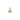 Gold leaf pendant charm with clear gemstones, elegant and delicate jewelry accessory