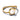 Gold Pandora ring with pearl accent and small pavé stones on a white background
