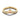 Gold crown-shaped ring with row of clear stones and central pink gemstone