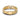 Pandora heart Cuban chain ring gold-colored heart-shaped link bracelet with clear crystal accent and magnetic clasp