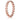 Rose gold heart-shaped stackable ring for women, delicate fashion jewelry design