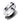 Polished sterling silver twisted band ring with Pandora engraving