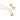 Gold heart pendant necklace and matching gold heart stud earrings set