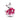 Pandora pink snail charm shiny silver with vibrant pink enamel body and sparkling pink gemstone eyes