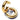 Polished gold hoop earrings with a chunky, classic design on white background