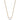 Gold chain necklace with single white pearl pendant, minimalist fine jewelry
