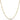 Delicate yellow gold beaded chain necklace on white background, fine jewelry