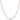 Rose gold necklace with open heart-shaped links, delicate chain jewelry for women