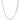 Rose gold chain link necklace with lobster clasp and small charm, fashion jewelry