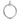 Silver Pandora charm holder pendant with textured rope design on white background