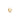 Polished gold charm bead for bracelet on white background