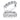 14k White Gold 5-stone Anniversary Ring WBD010-W
