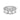 Platinum bracelet featuring large emerald-cut diamonds in prong settings with safety clasp